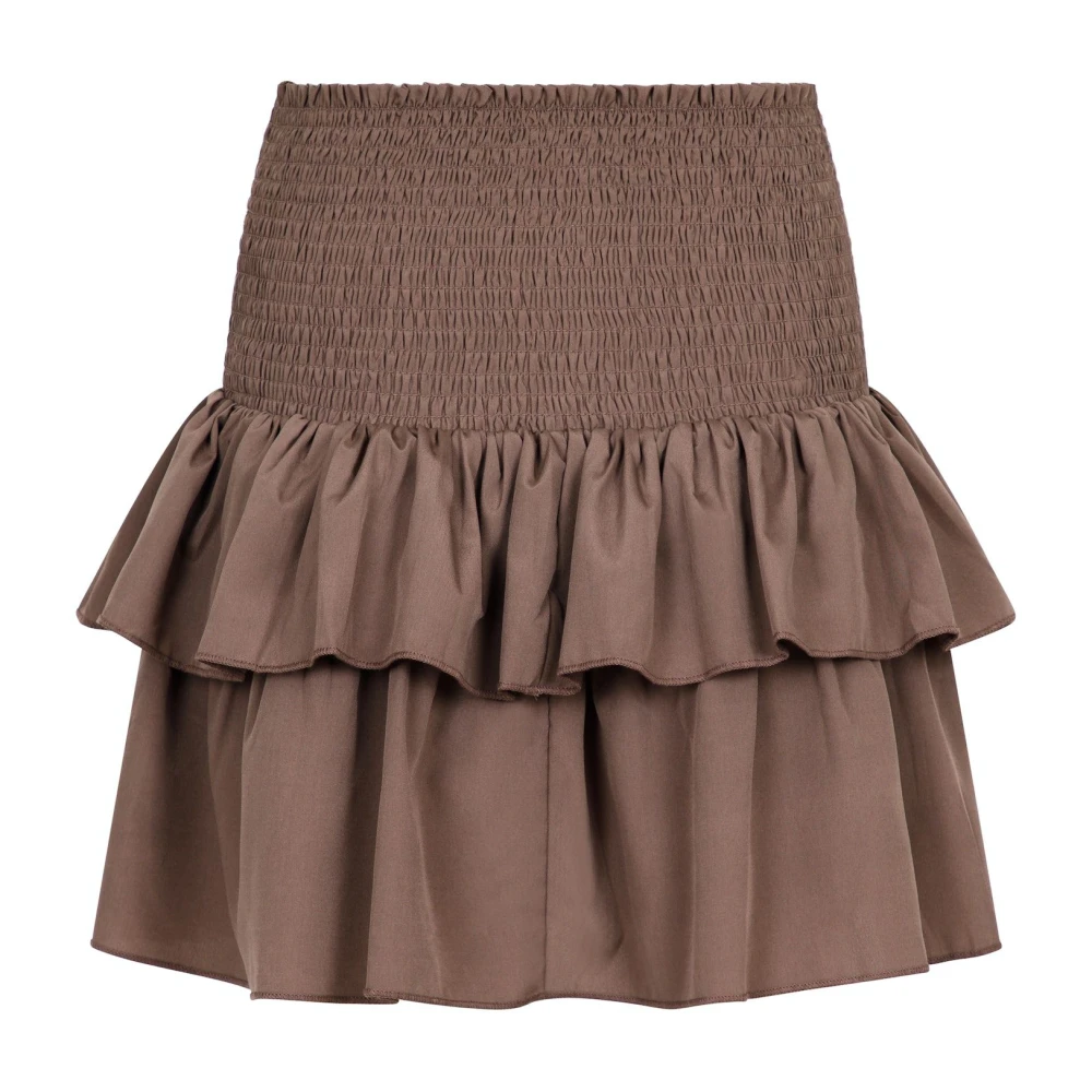 NEO NOIR Carin R Rok met Ruches Brown Dames
