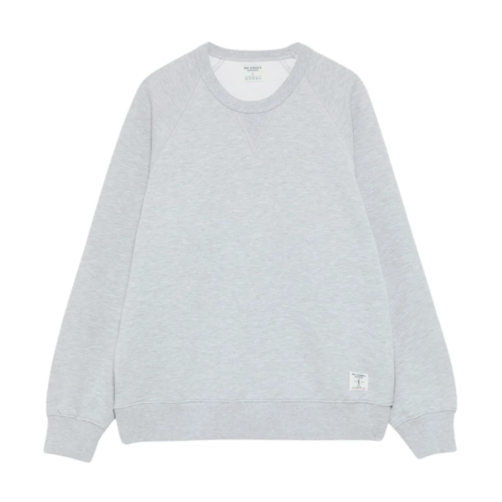 Roy Roger's Men's Gray Workwear Crewneck Sweatshirt - Sweatshirts - S - Sweatshirts & Hoodies