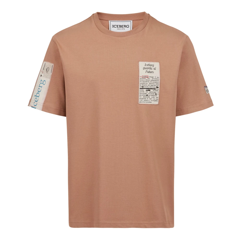 Iceberg - Tops > T-Shirts - Red - Iceberg - Modalova