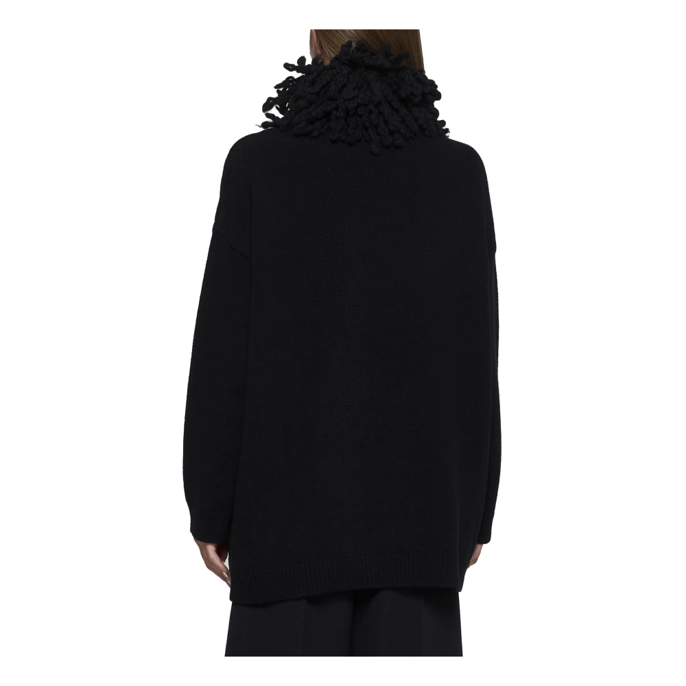 Valentino Zwarte Sweaters met VLogo Signature Black Dames
