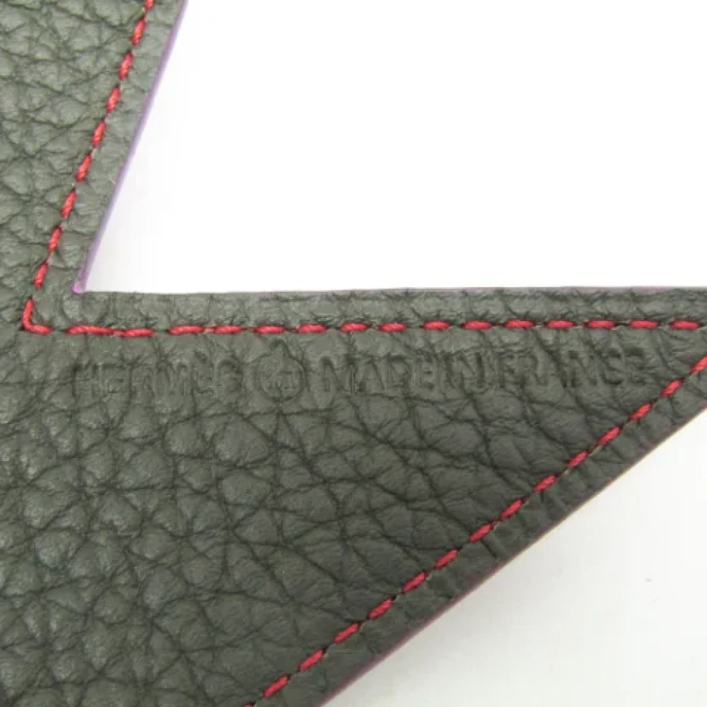 Hermès Vintage Pre-owned Leather key-holders Red Dames