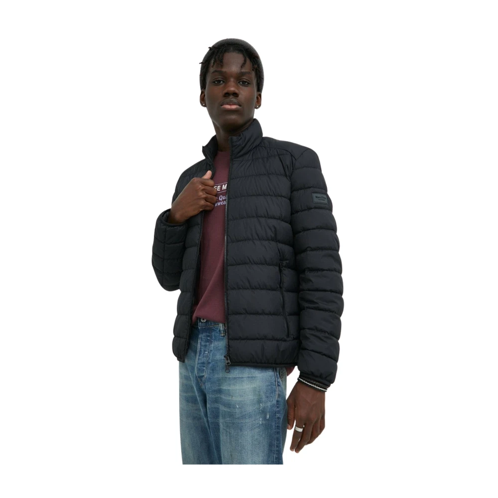 Marc O'polo Herren Schwarz Steppjacke Gr. M (50), Obermaterial: 100% Polyester, Jacken Steppjacke - Bild 2