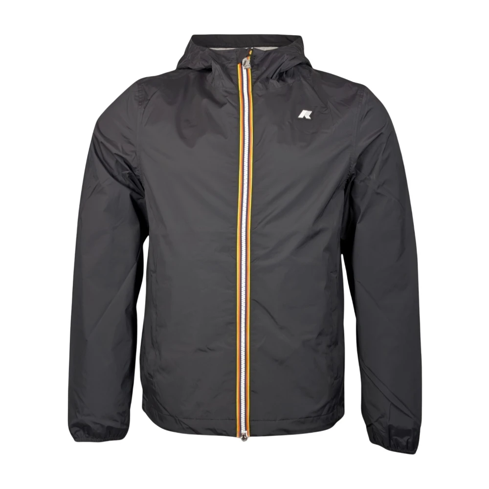 K-Way Uomo Nero Sport, Xl, New,