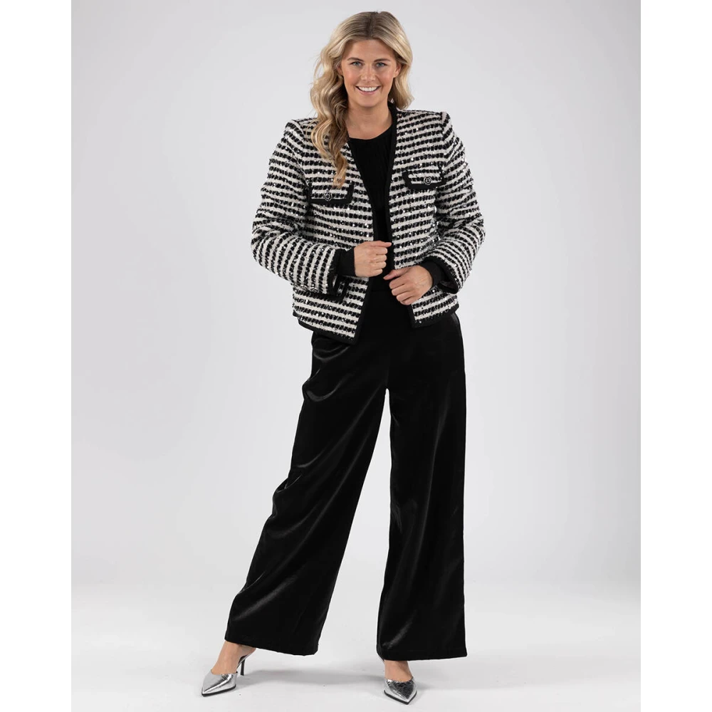 Nukus Leicester Blazer Jas Black Dames