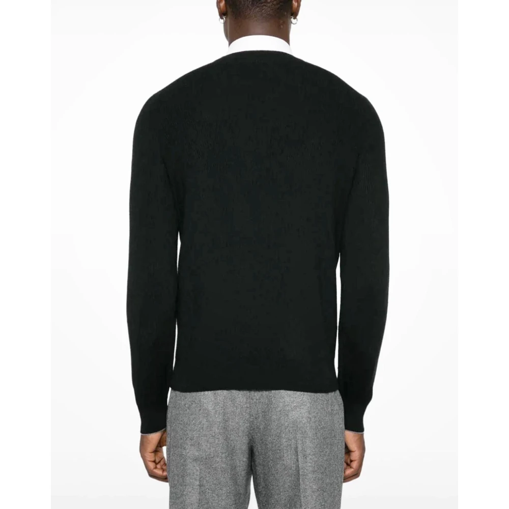 BRUNELLO CUCINELLI Kasjmier Trui Black Heren