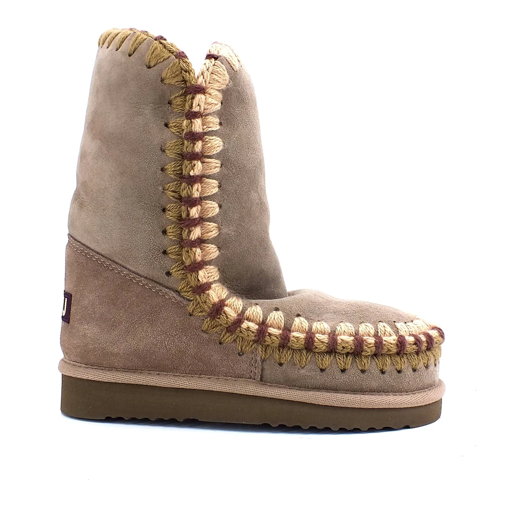 Mou Women's Gray Winter Boots, 3 Uk, Ankle Boot