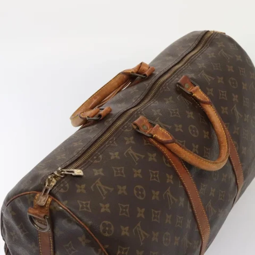 Louis Vuitton Vintage Pre-owned Canvas travel-bags Brown Dames