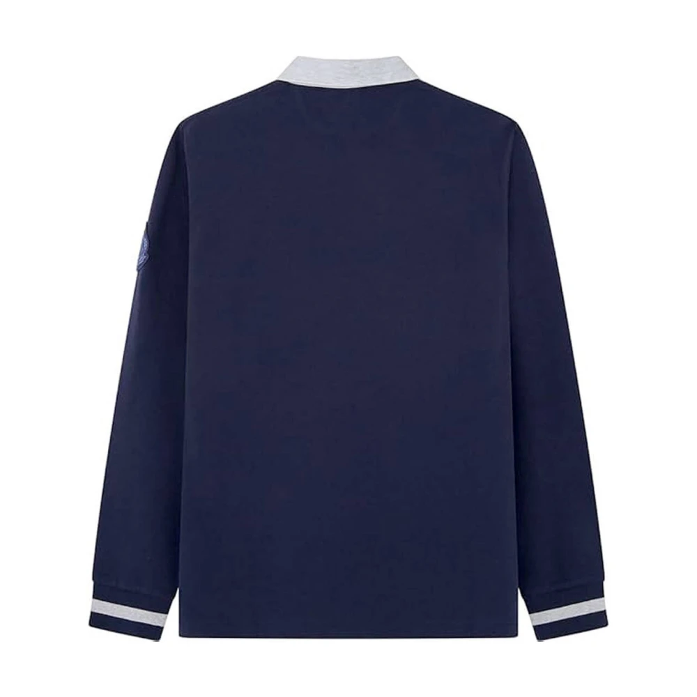 Hackett Stijlvolle Pullover voor Mannen Blue Heren