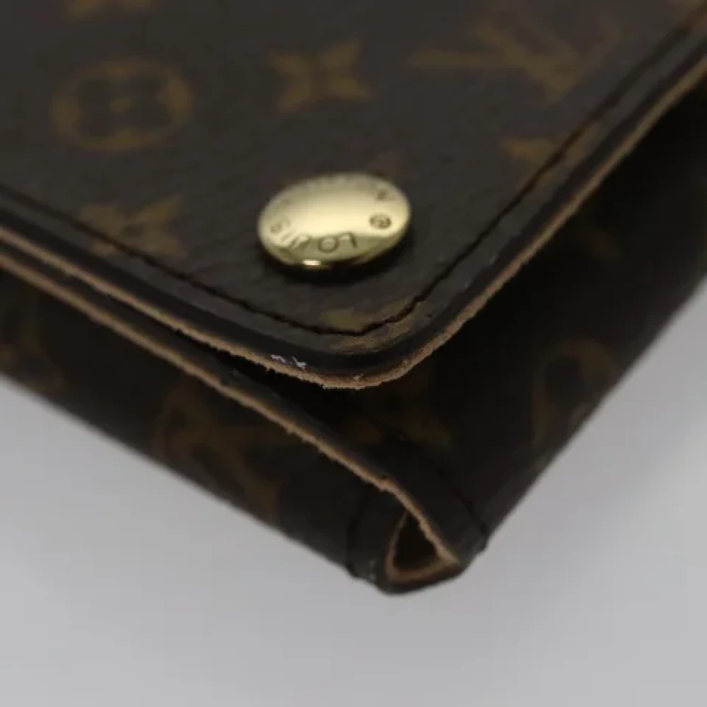 Louis Vuitton Vintage Pre-owned Canvas wallets Brown Unisex