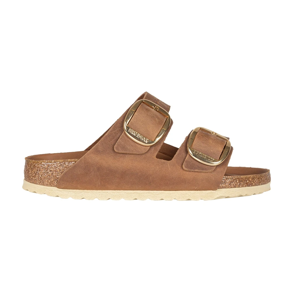 Birkenstock Arizona Big Lädersandal Brown, Dam