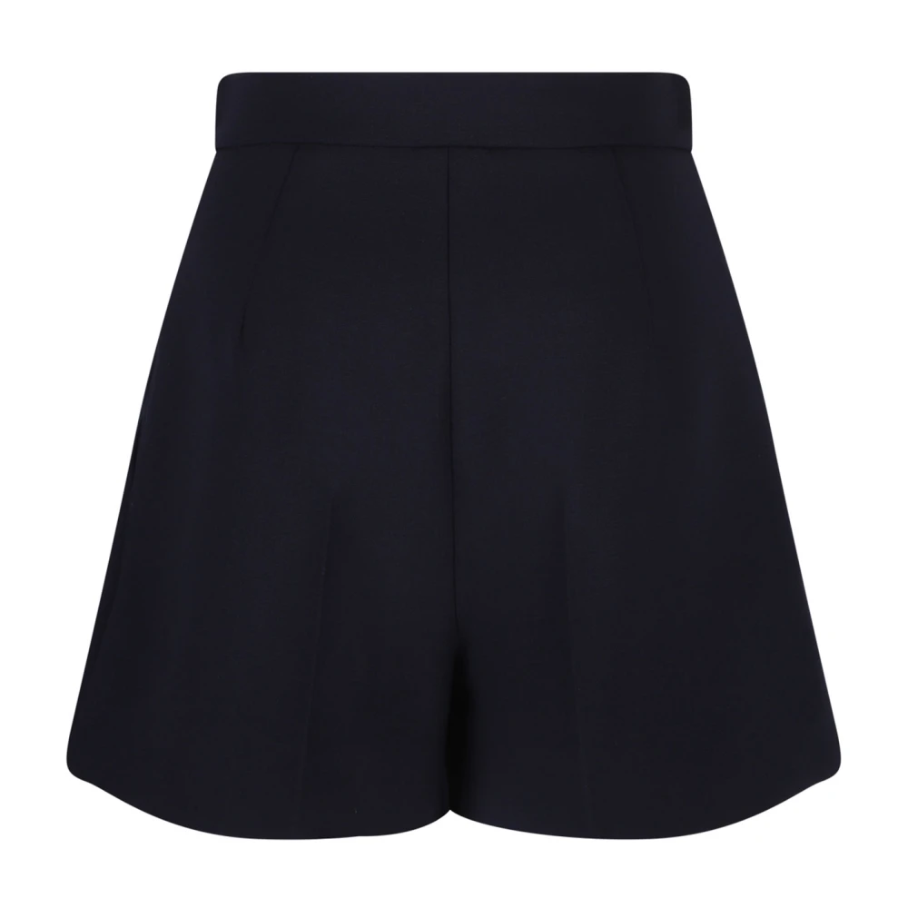 Max Mara Navy Blue Zic Shorts Blue Dames