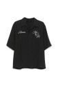 chemise-a-col-mao-panther-patch