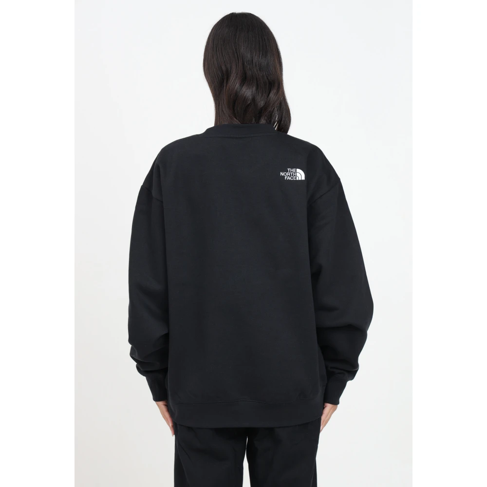 The North Face Essentiële Zwarte Crewneck Sweater Black Dames
