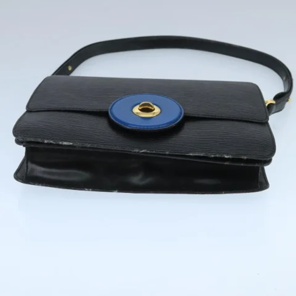 Louis Vuitton Vintage Pre-owned Leather shoulder-bags Black Dames