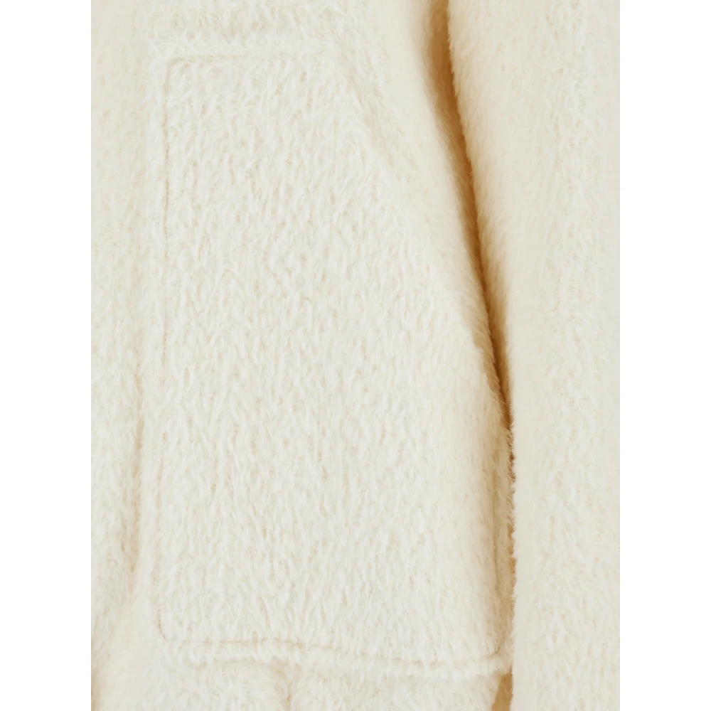 Semicouture Witte Bomberjack White Dames