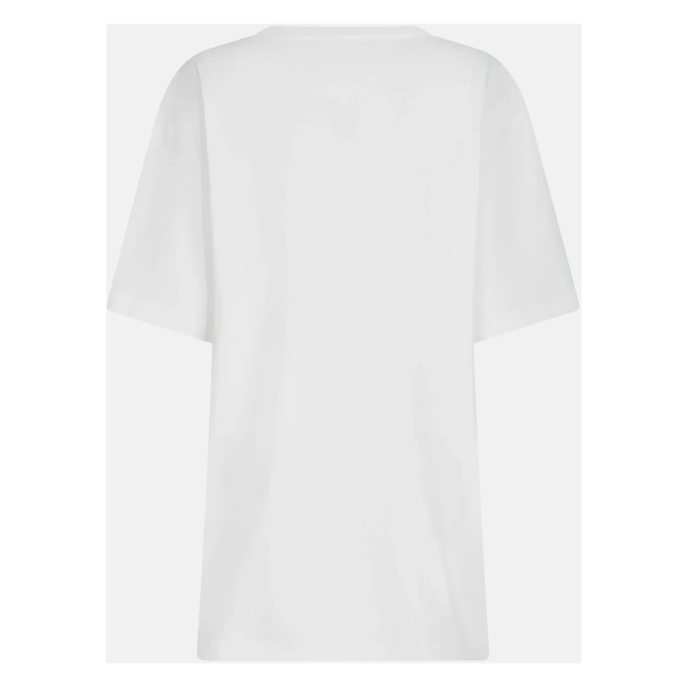 The Attico Witte T-Shirt 001 Klassieke Stijl White Dames