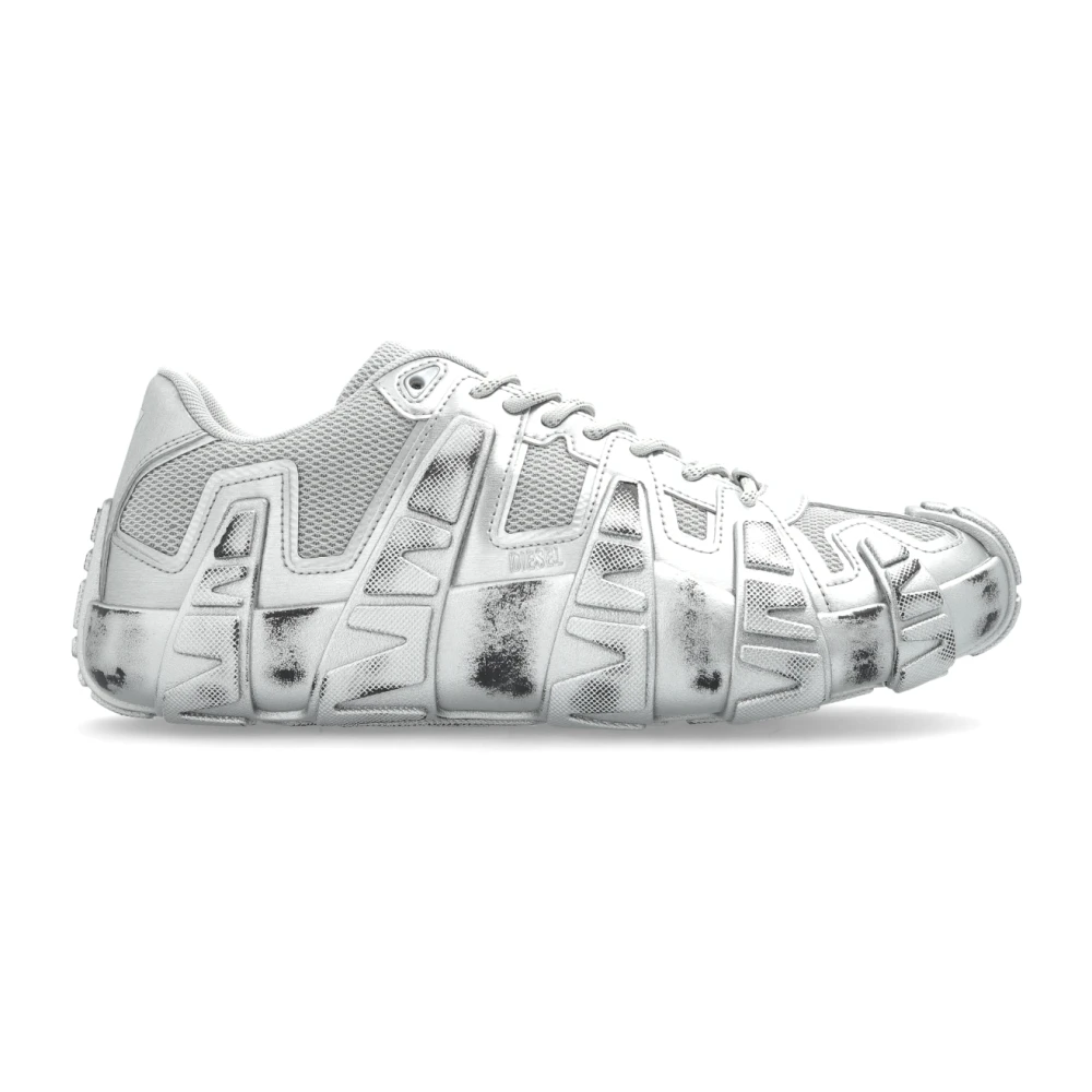 Diesel Griffe sportschoenen Heren Schoenen Grijs