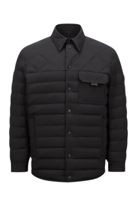 black-down-shirt-jacket-with-stretch