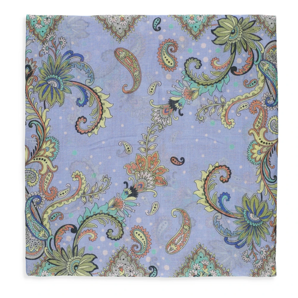 ETRO Paisley Print Multicolor Sjaal Vrouw Multicolor Dames
