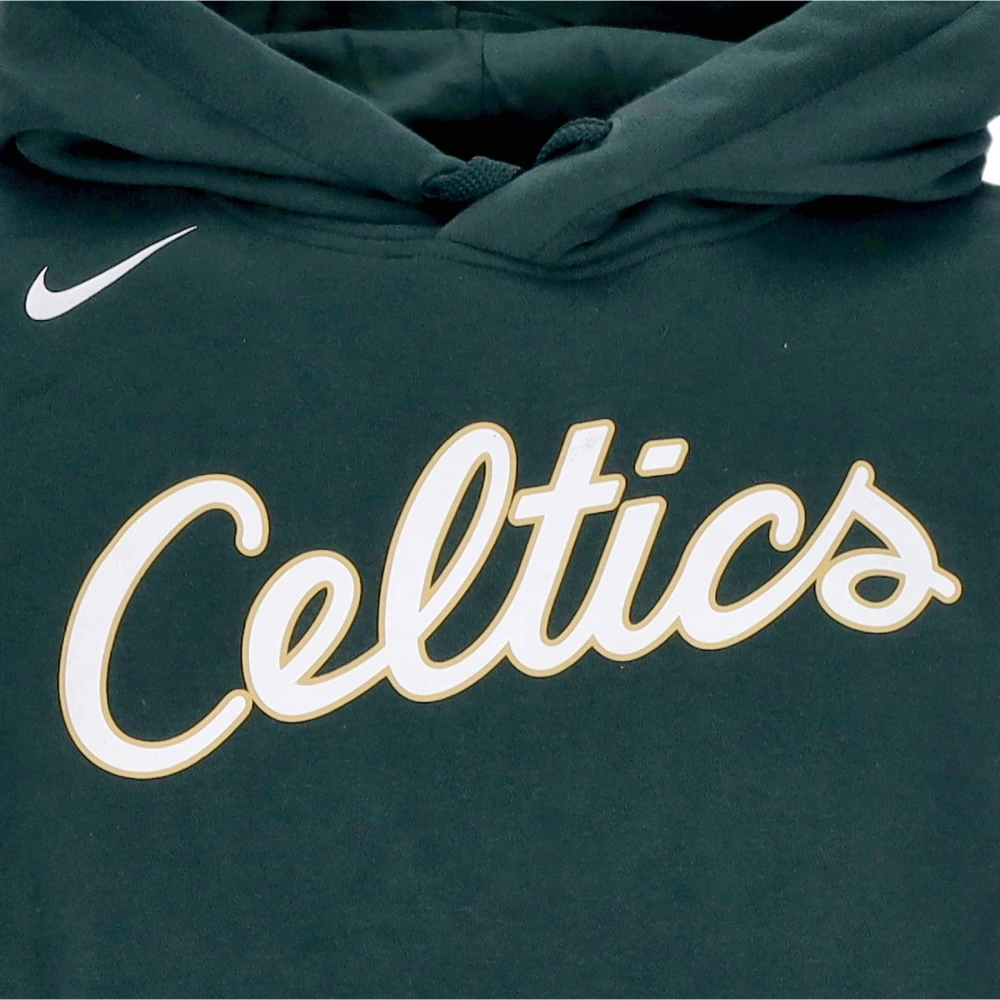 Nike Boston Celtics Hoodie City Edition Green Heren