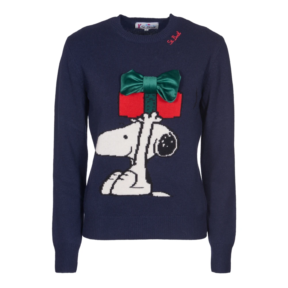 MC2 Saint Barth Stijlvolle Sweaters Collectie Blue Dames