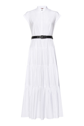 robe-en-popeline-de-coton-blanc-avec-ceinture-en-cuir