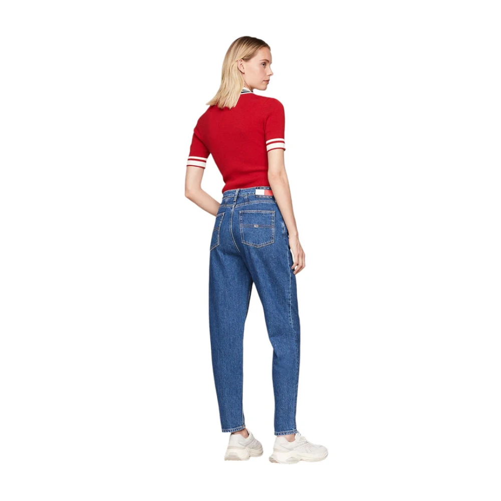 Tommy Jeans Relaxed Fit Denim Jeans Blue Dames