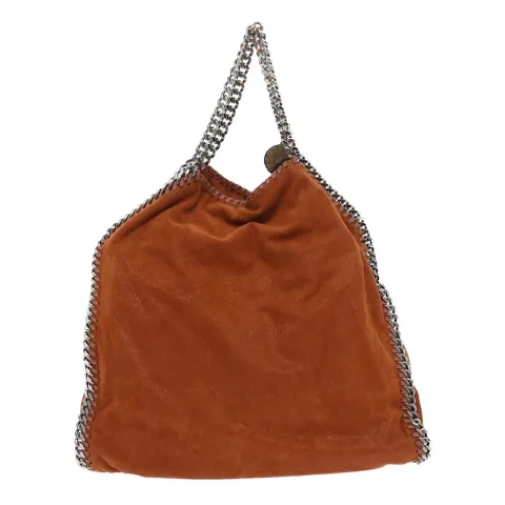 Stella McCartney Pre-owned Suede totes Brown Dames