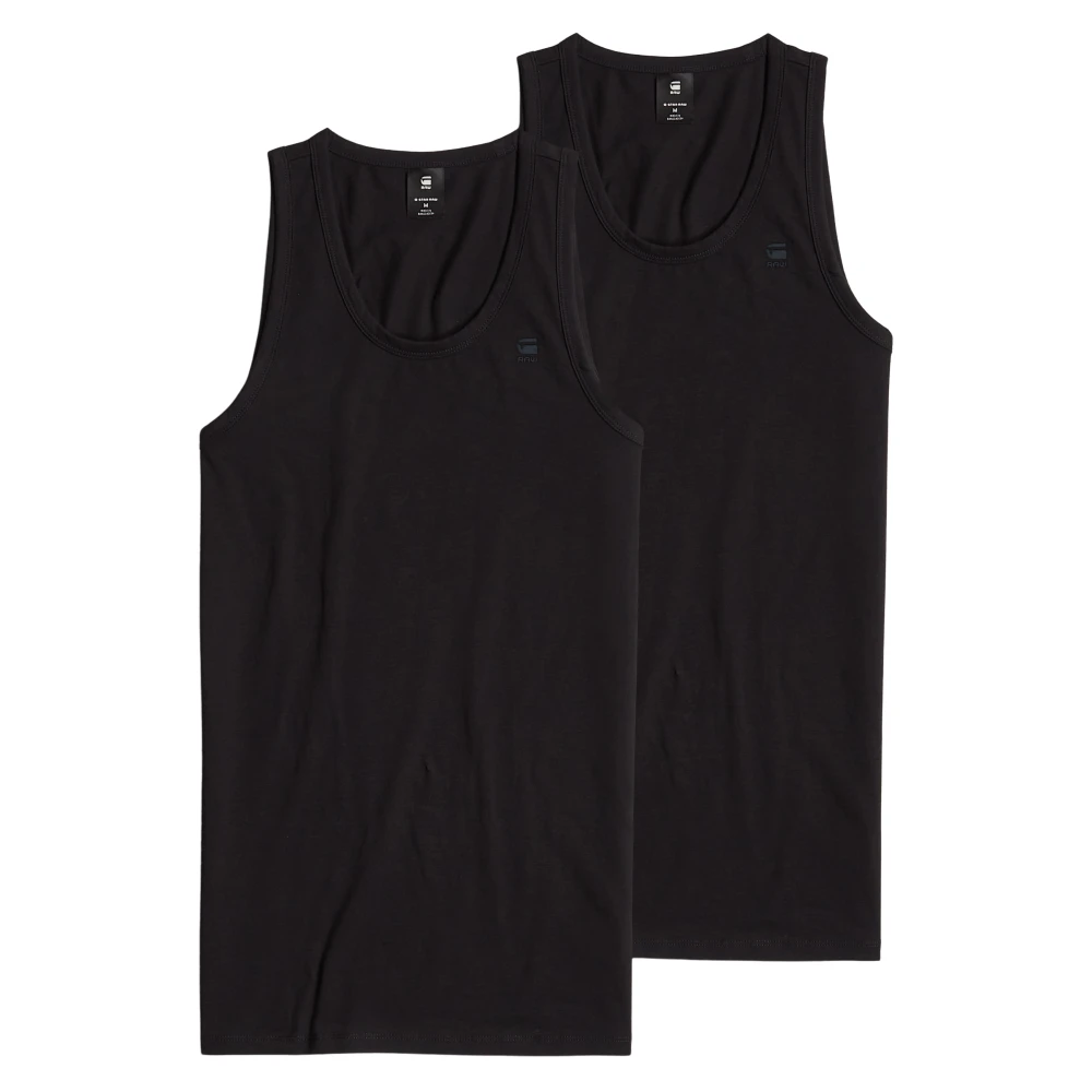 G-Star Slim Fit Tanktop Set Black Heren