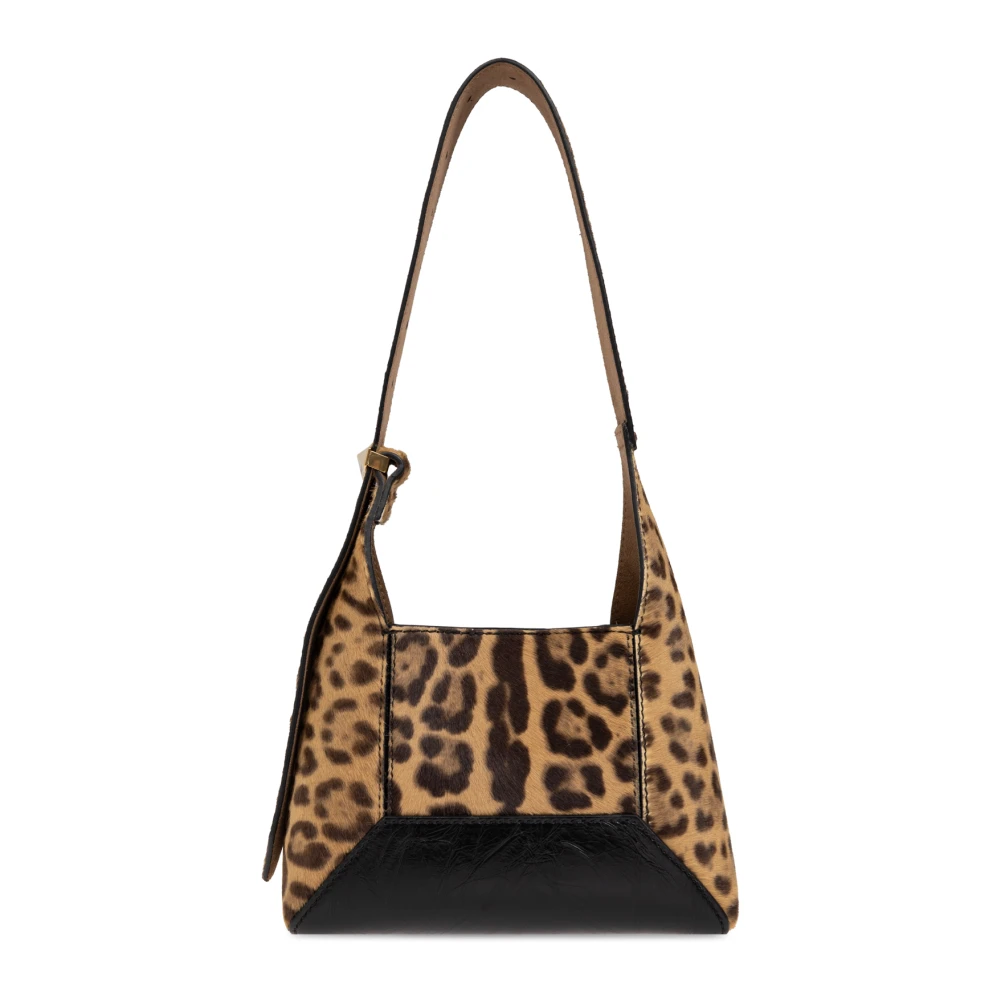 Jimmy Choo Schoudertas Diamond Klein Beige Dames