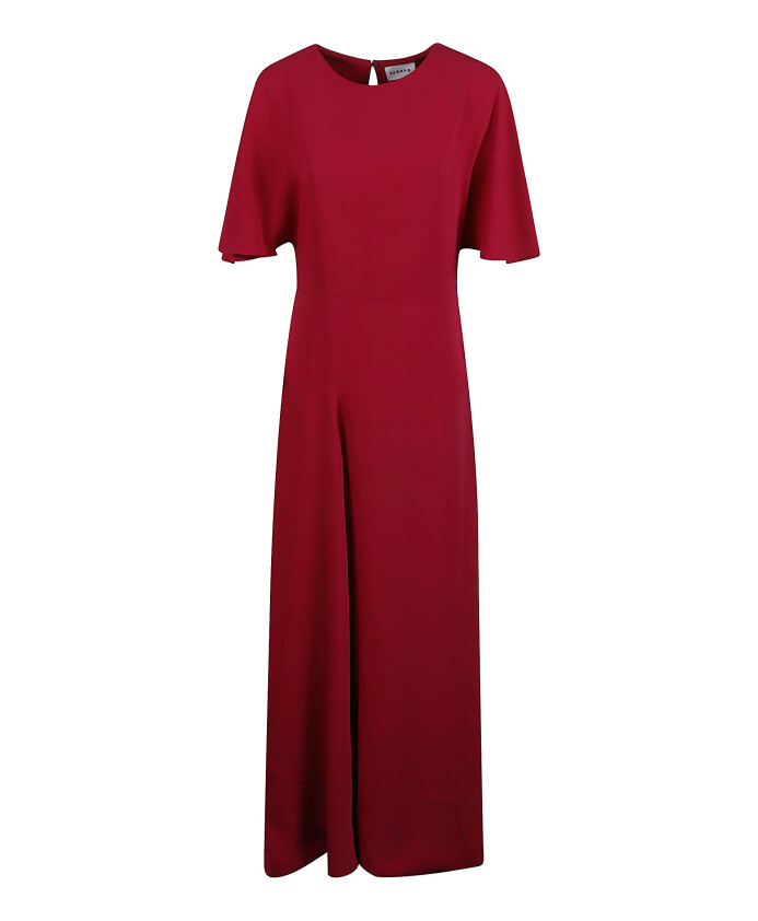 flared-sleeve-amarena-dress
