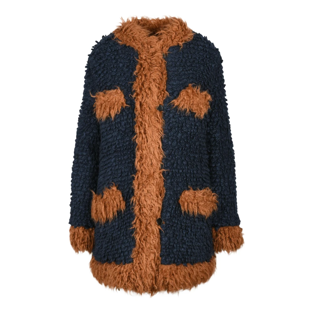 Jackets > Faux Fur & Shearling Jackets - - Marni - Modalova