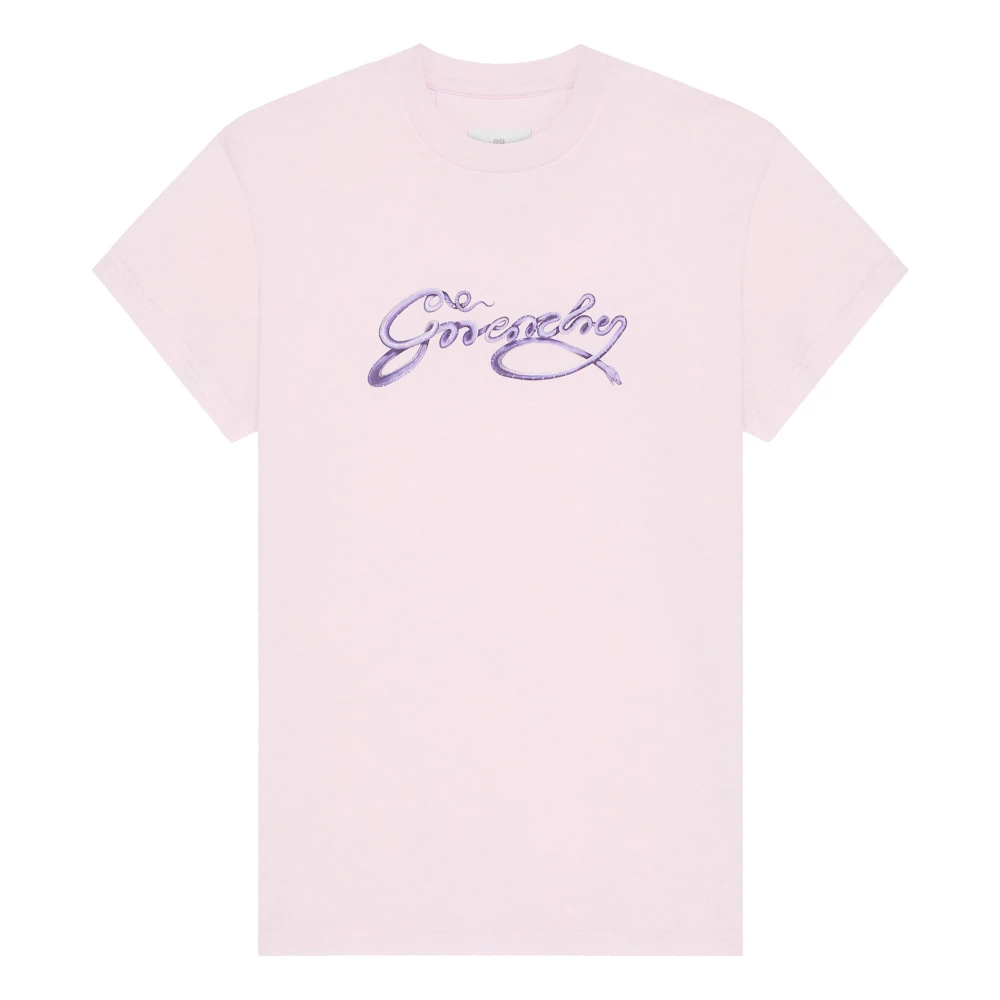 Givenchy Lichtroze T-shirt voor vrouwen Pink Dames