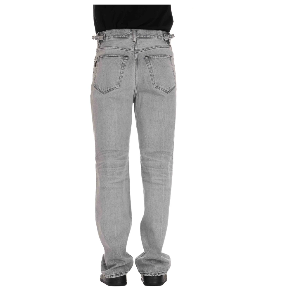 Haikure Lichtgrijze Over Fit Jeans Gray Heren