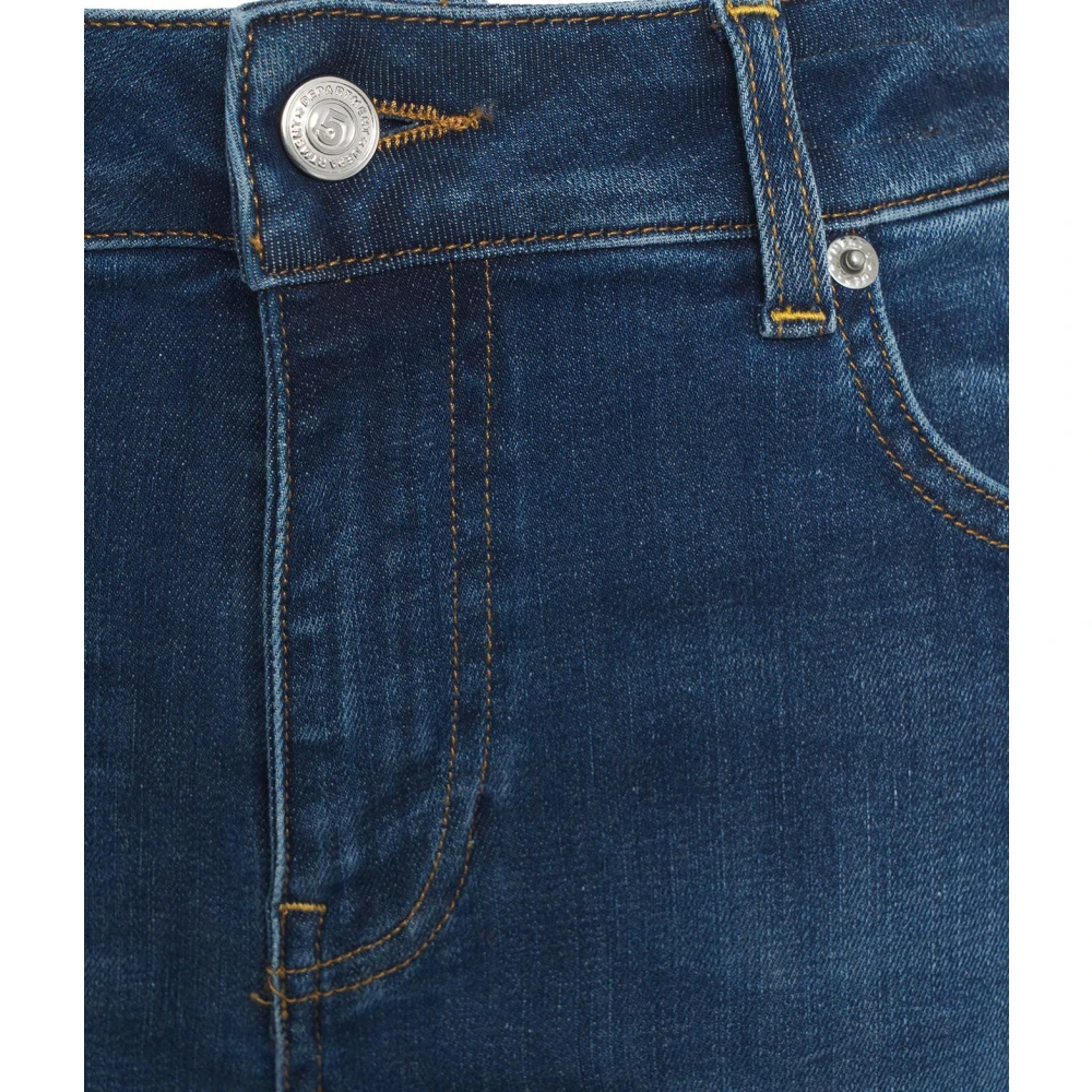 Department Five Italiaanse Jeans met Logo Details Blue Dames