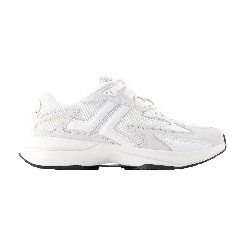 Lanvin Sneakers Synthetisch Ronde Neus Dames Schoenen Wit