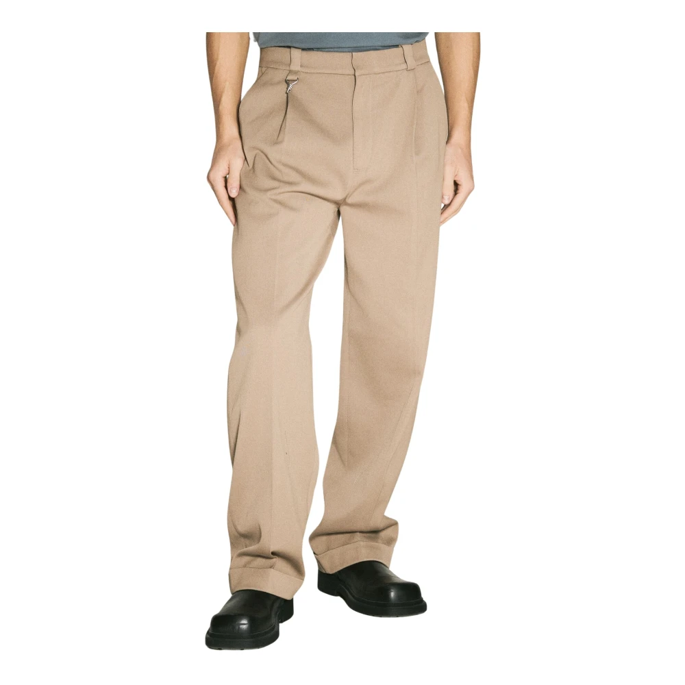 Eytys Twill Trinity Broek met Knotted Hardware Beige Heren