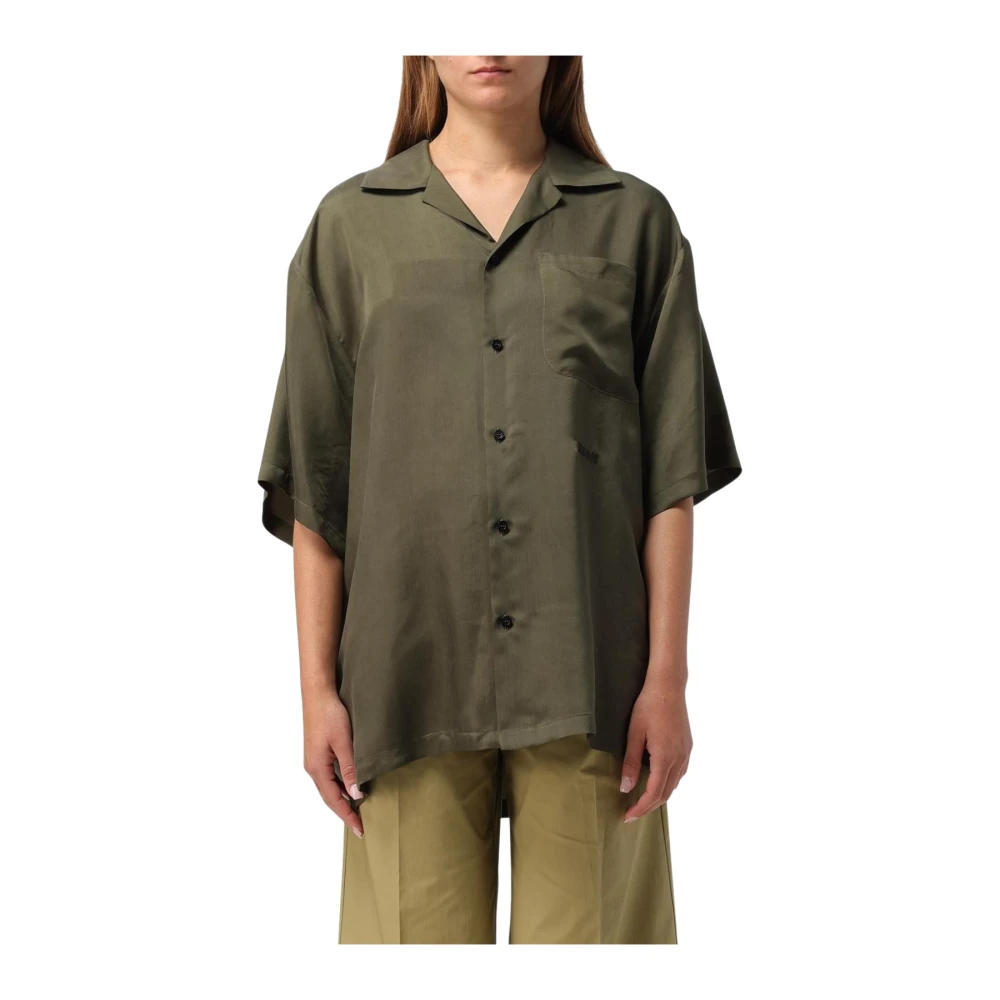 Shirts > Short Sleeve Shirts - - Msgm - Modalova