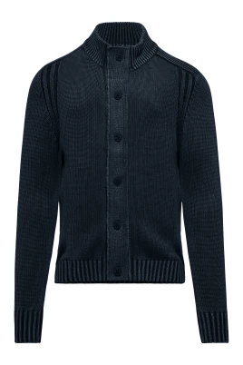 Mock-neck Bomullskofta