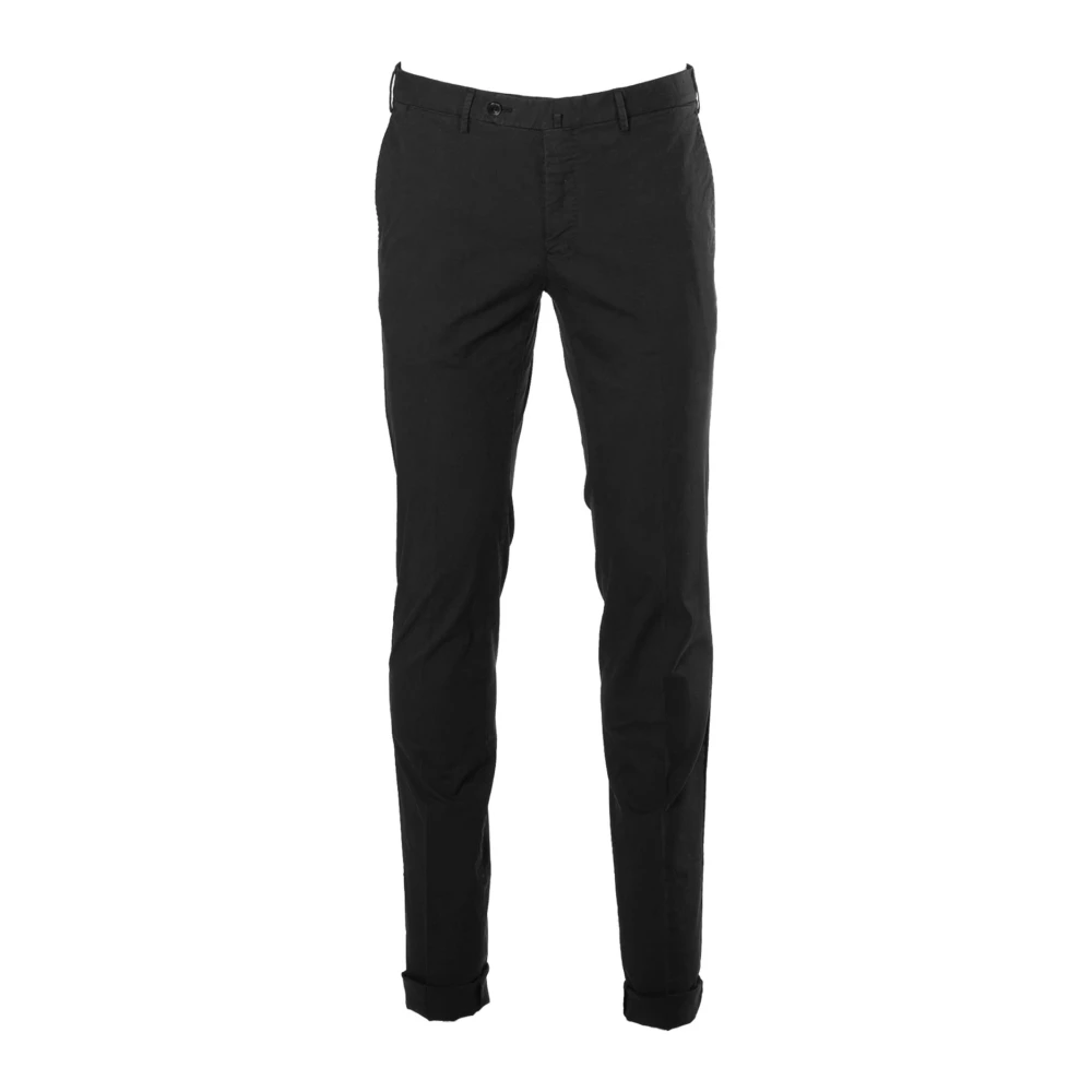 Pt Torino Men's Black Chinos, 2XL, Pantaloni Codt01z00cl1 Y990