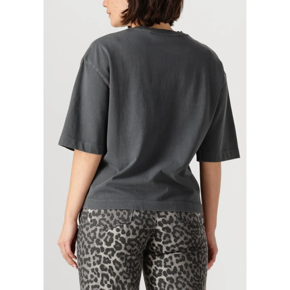 Catwalk Junkie Grijze Loose Fit Tshirt Gray Dames