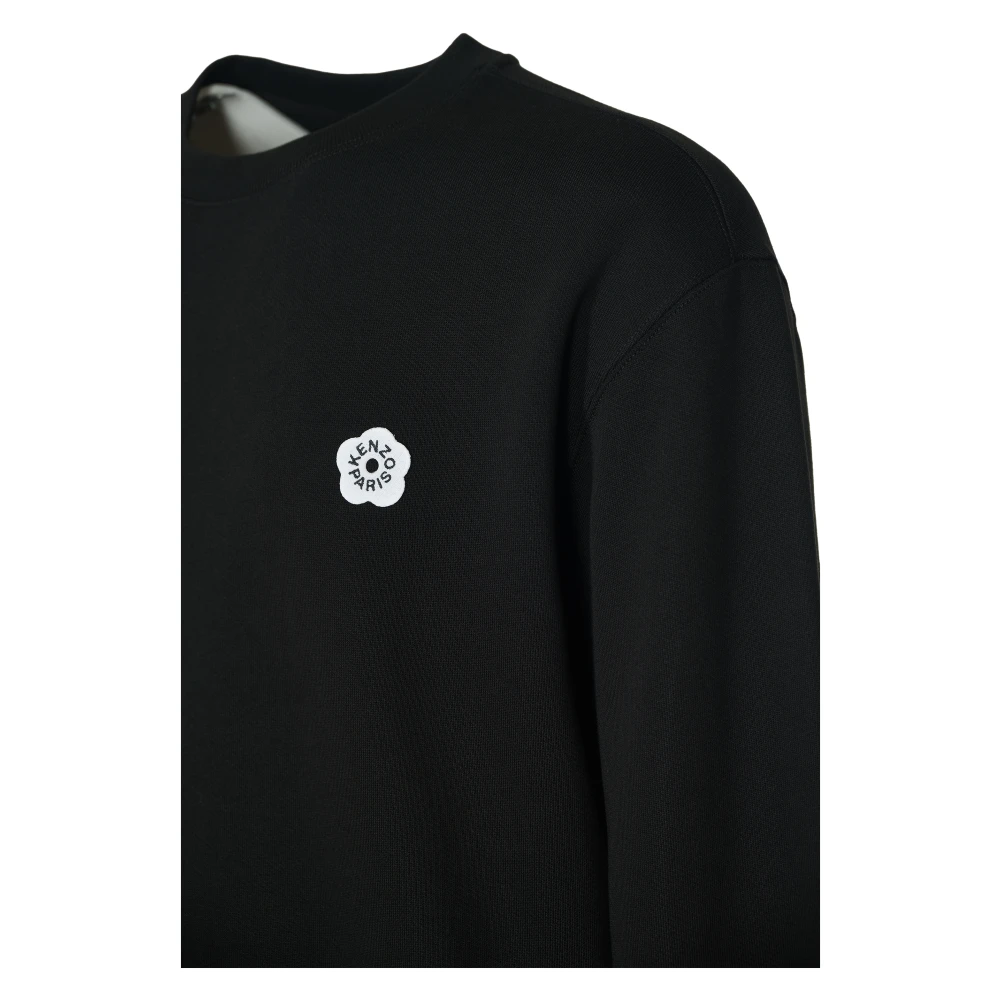 Kenzo Zwarte Klassieke Sweatshirt Gots Boke 2.0 Black Heren