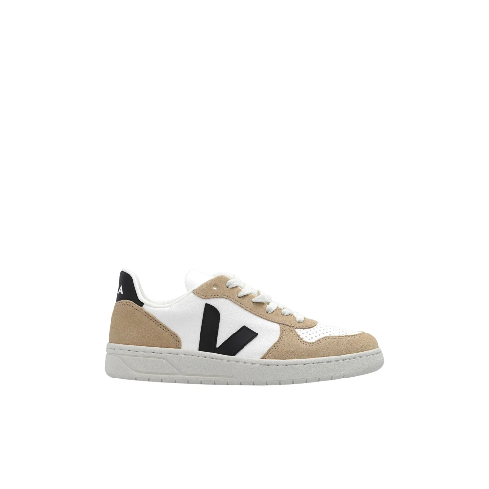 Veja ‘V-10 Kromfritt Läder’ sneakers White, Dam