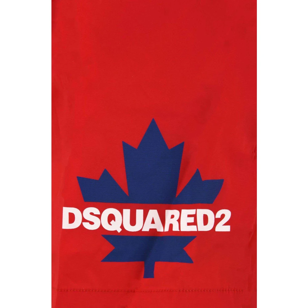 Dsquared2 Midi Boxer Briefs Red Heren