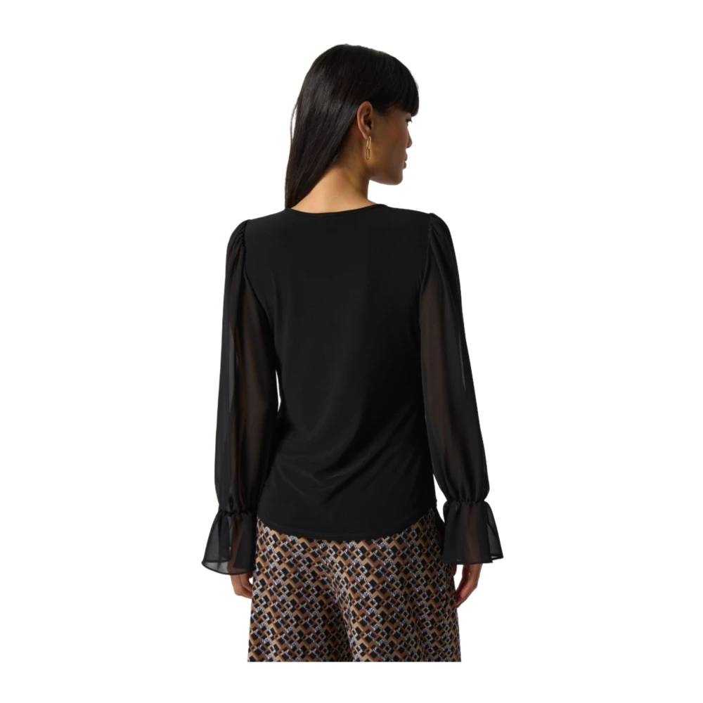 Joseph Ribkoff Longsleeve Top Black Dames