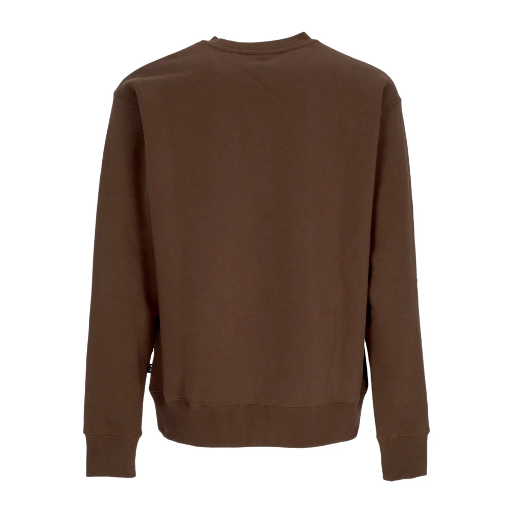 HUF Gundam Chocolade Crewneck Sweatshirt Brown Heren