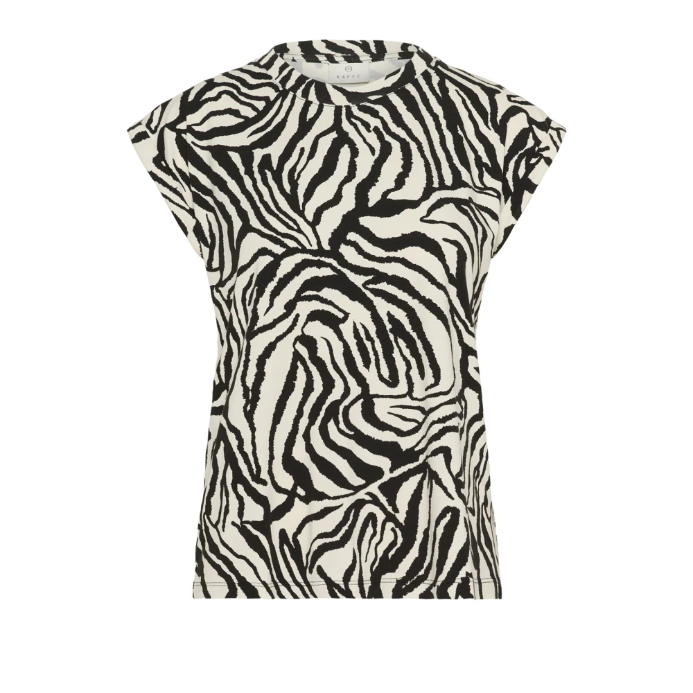 Kaffe - Tops > T-Shirts - Black - Kaffe - Modalova