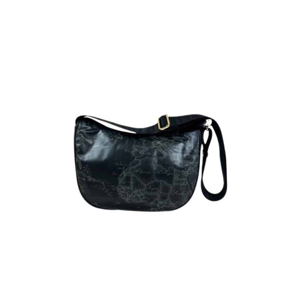 Alviero Martini 1A Classe Women's Black Tracolla Mezzaluna Piccola - Shoulder Bags - One Size - Bags