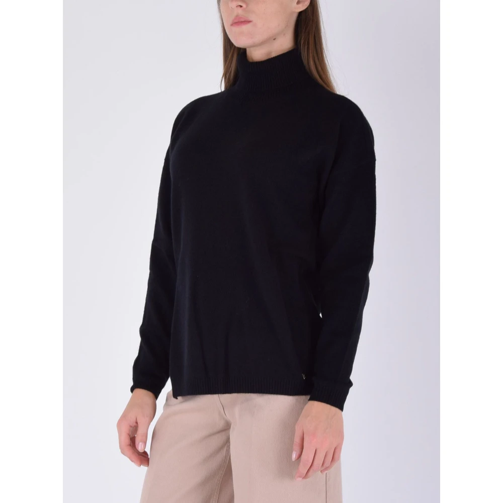 Kocca Zwarte Sweater Calypso Black Dames