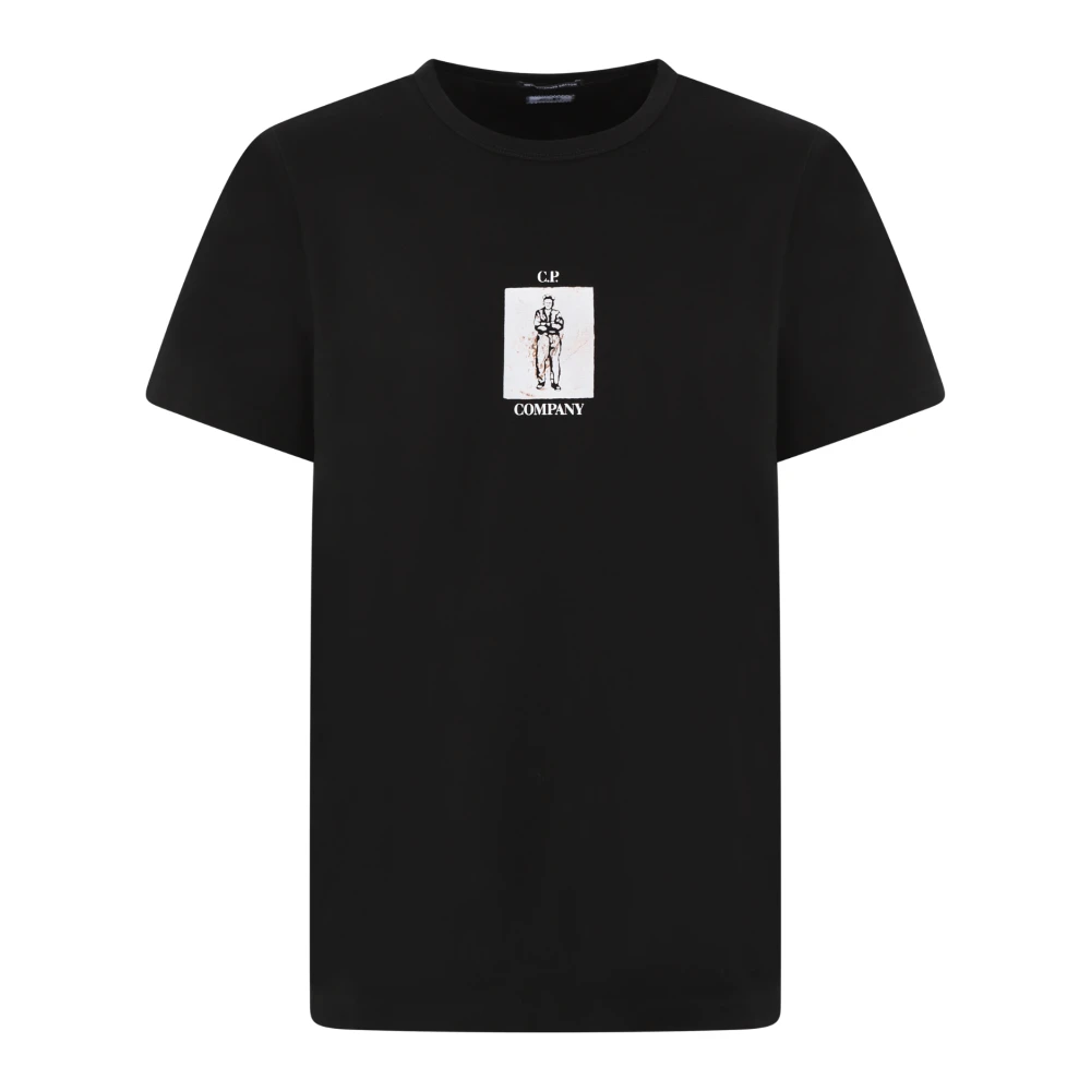 C.P. Company British Sailor T-Shirt Zwart Black Heren